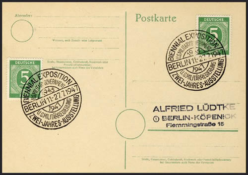 Exposition du 2ème anniversaire du gouvernement US de Belin