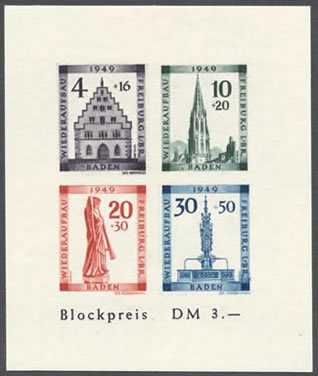 Bloc Freiburg non dentelé