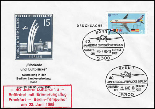 40ème anniversaire du Blocus de Berlin