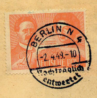 cachet d'annulatin à posteriori des timbres