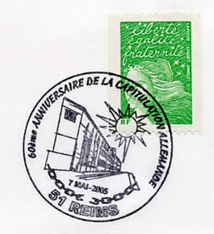 50ème anniversaire de la capitulation à Reims