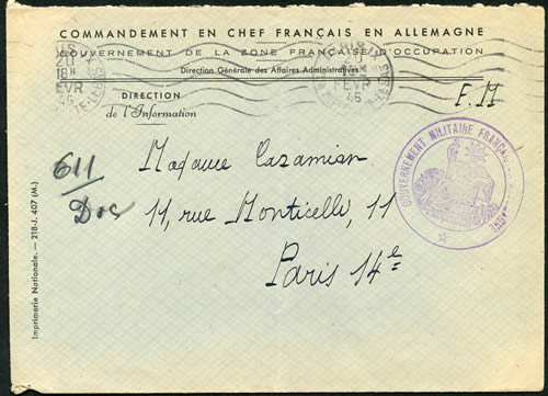 Commandement en Chef en Allemagne