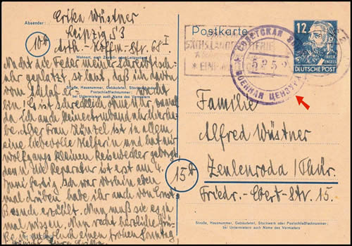 Censure sovietique SBZ