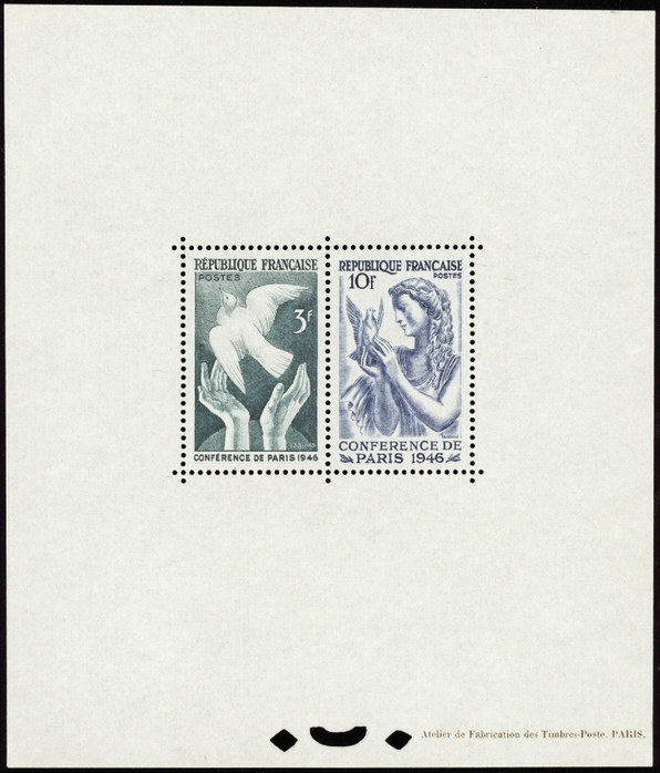 Bloc Feuillet Conférence de Paris