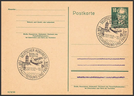 Congrès allemand de Berlin pour l'entente et la Paix