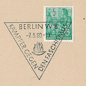 Contre le fascisme Berlin 1960