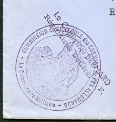 Contrôle des chemins de fer allemands