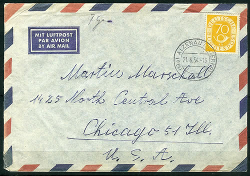 Courrier pour l'étranger sans timbre fiscal