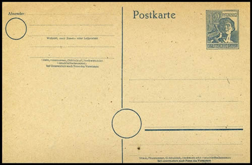 Entier postal AAS 2ème émission