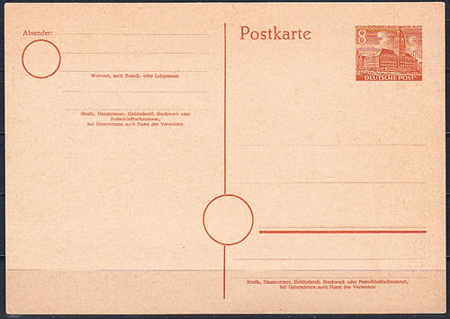 CP 8Pf monument de Berlin