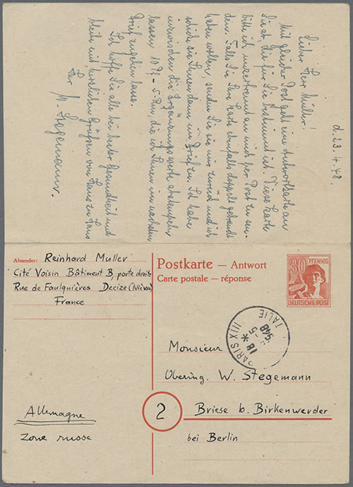 CPRF Kontrollrat 30Pf