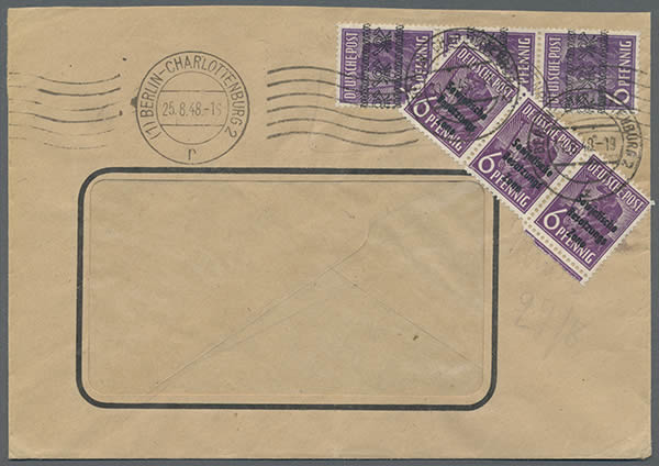 Double affranchissement consécutif