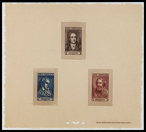 Epreuve de luxe des grands formats de la ZOF