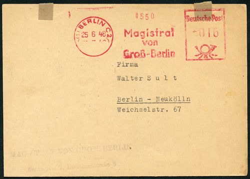 EMA Magistrat Gross Berlin 25 06 1948