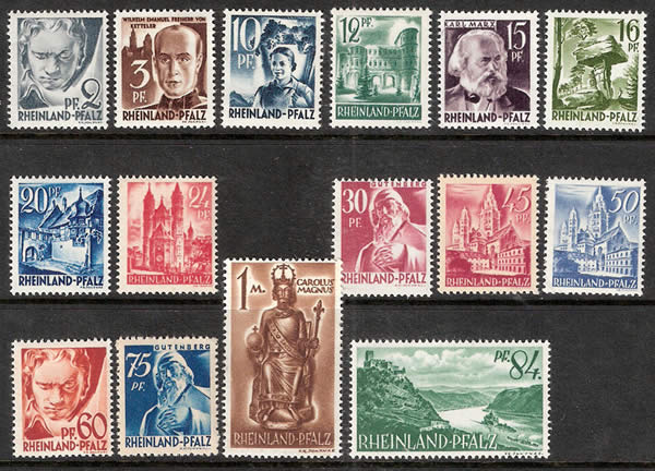 Emission de 1946 en Rhénanie-Palatinat