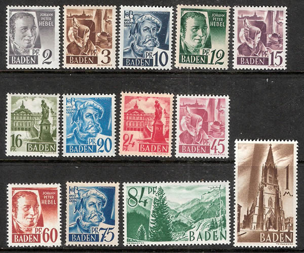 Première émission de Baden