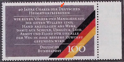 Timbre non-emis Charte des expulsés