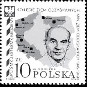 Déclaration de Gomulka sur les territoires allemands annexés