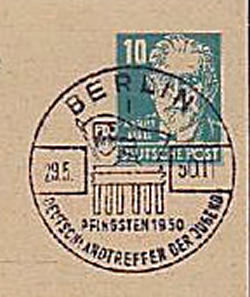 réunion de la Pentecôte FDJ 29-5-50 Berlin