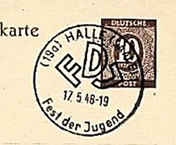 Feste des FDJ à Halle 1948