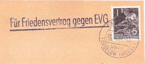 Griffe RDA contre la CED