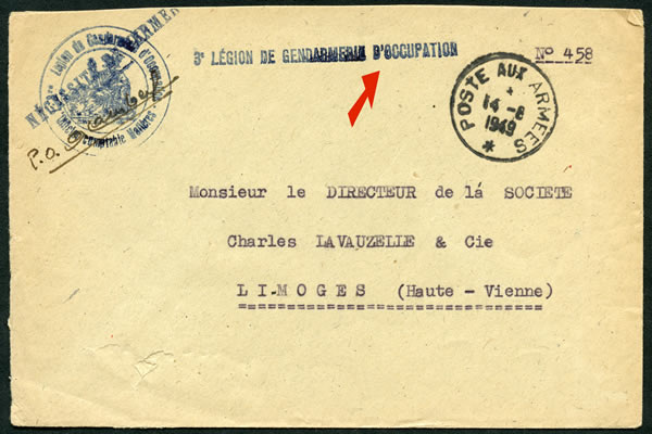 Gendarmerie d'occupation