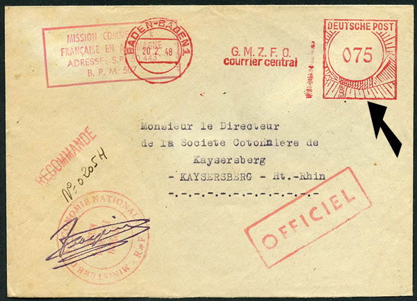 EMA du Gouvernement militaire français type 2