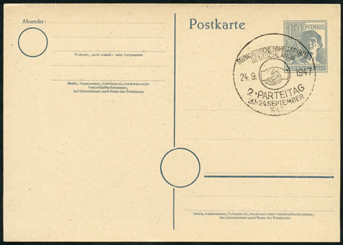 Journée du SED septembre 1947