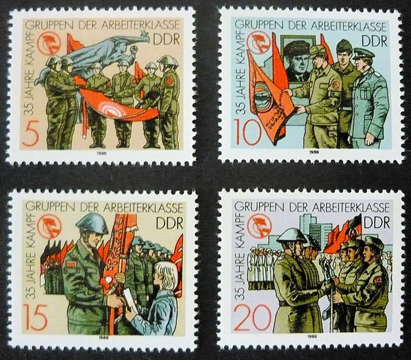 35ème anniversaire des milices ouvrières