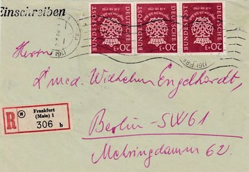 Lettre pour Berlin sans Notopfer