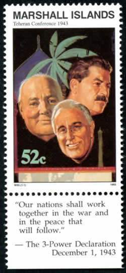 Marshall Conférence de Téhéran