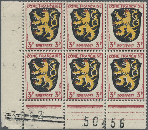 numéro de planche rectifié