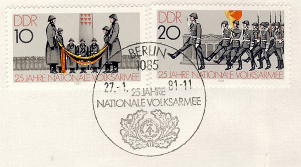 FDC 25ème anniversaire de la NVA