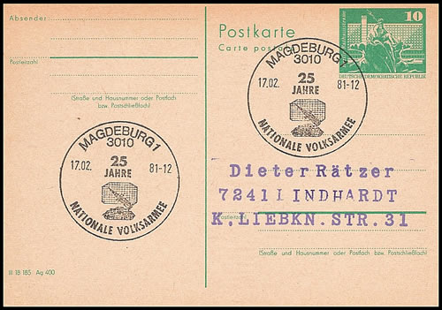 NVA 25ème anniversaire à Magdeburg