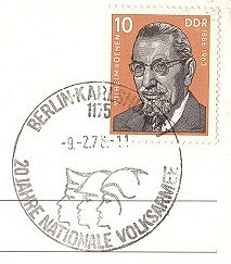 oblitération temporaire 20ème anniversaire de la NVA