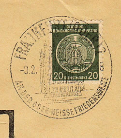 Ville frontière sur l'Oder