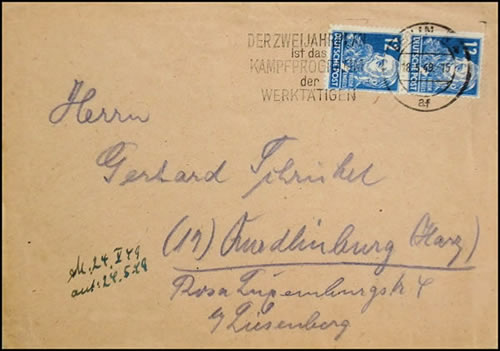 OMEC Berlin pour le plan biennal 1949