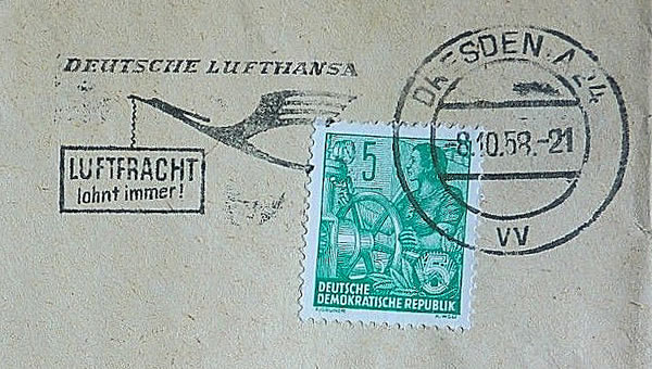 OMEC Dresde pour la Lufthansa (DDR)