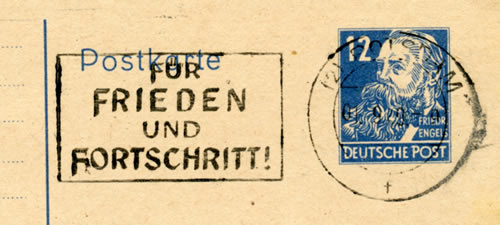 OMEC septembre 1949 pour la Paix et  le progrès