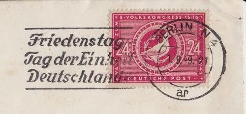 OMEC Journée de la Paix 1949