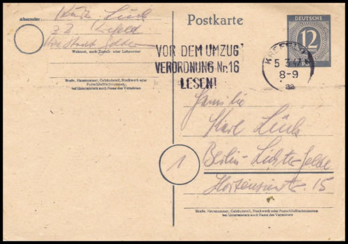 OMEC avant de déménager.. Krefeld