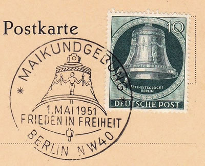 1er mai 1951 Berlin paix et Liberté