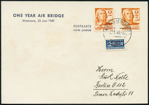 1er anniversaire du début du pont aérien