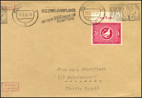 OMEC continue plan biennal et élections 15 mai 1949