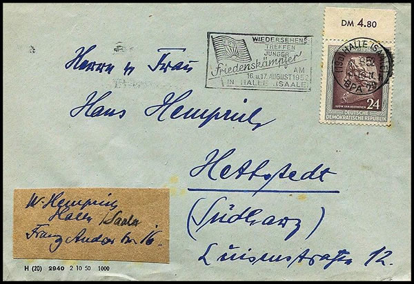 Rencontre des Jeuines à Halle