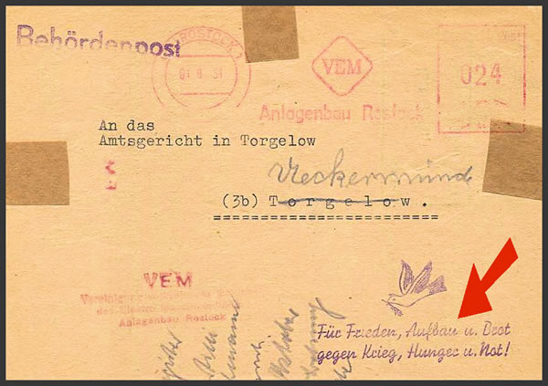 Propagande politique contre la remilitarisation 1951