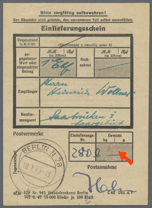 talon de recommandation