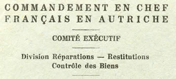 réparations