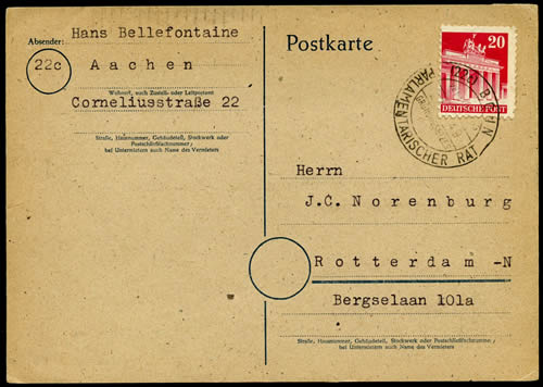 Réunion du Parlement 23 mai 1949