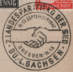 Premeir cachet du Congrès